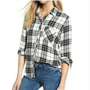 Rails Hunter Plaid Shirt (Size M)